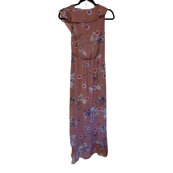 MARISOL Floral Maxi Dress Size Medium - Picture 2 of 3